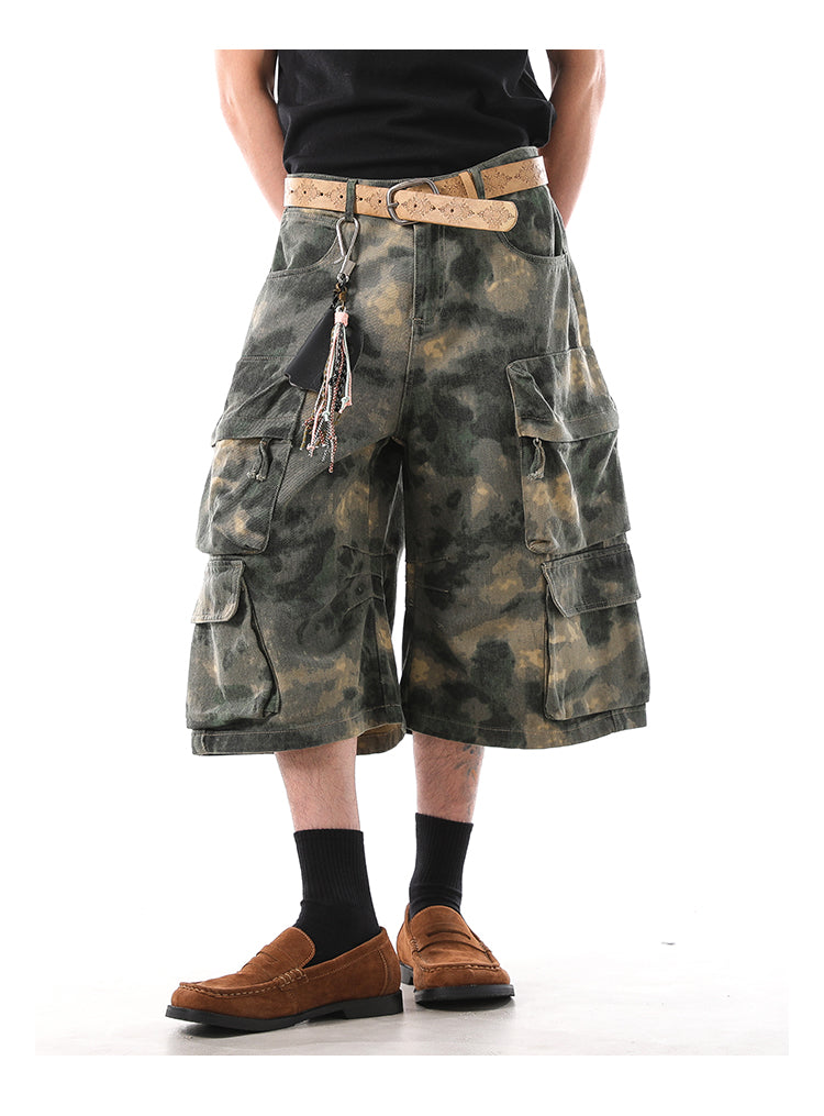 QS434B camouflage shorts