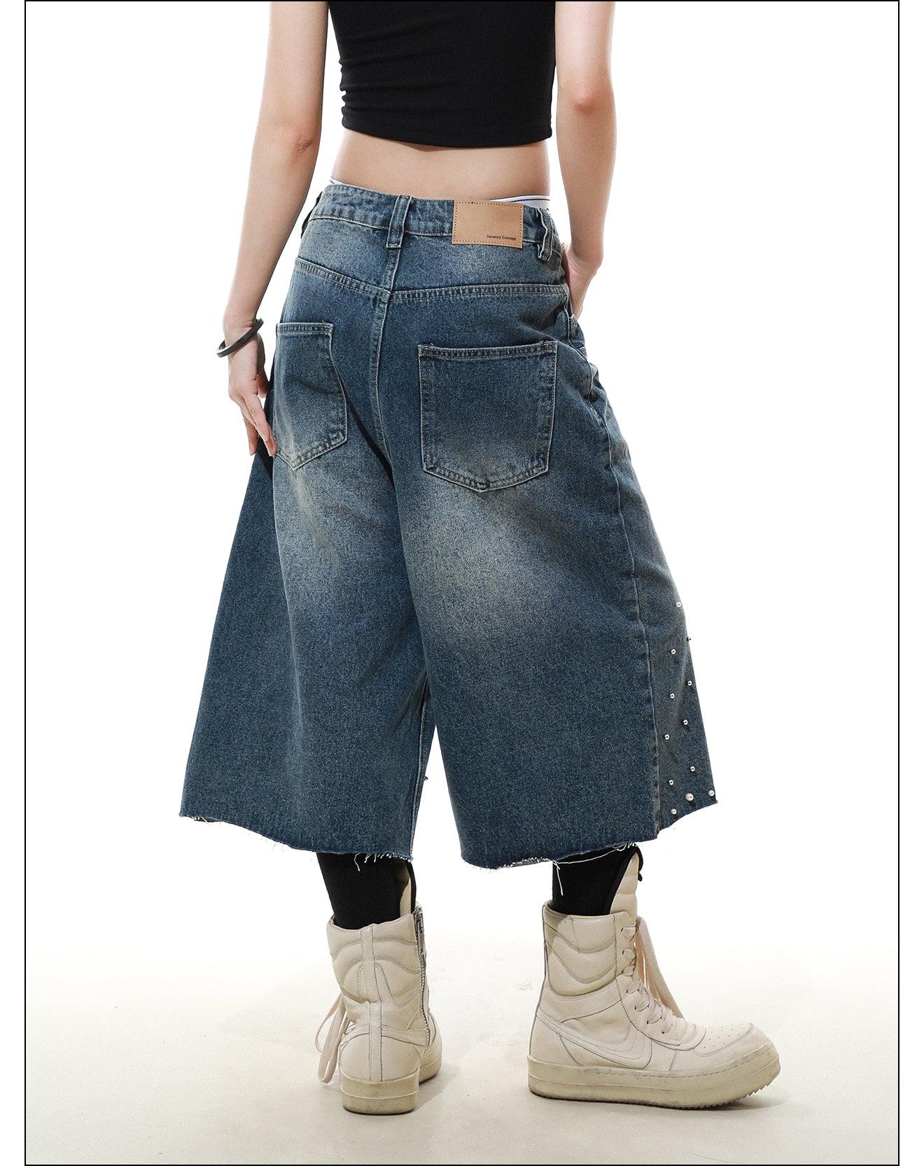 QS440B denim shorts