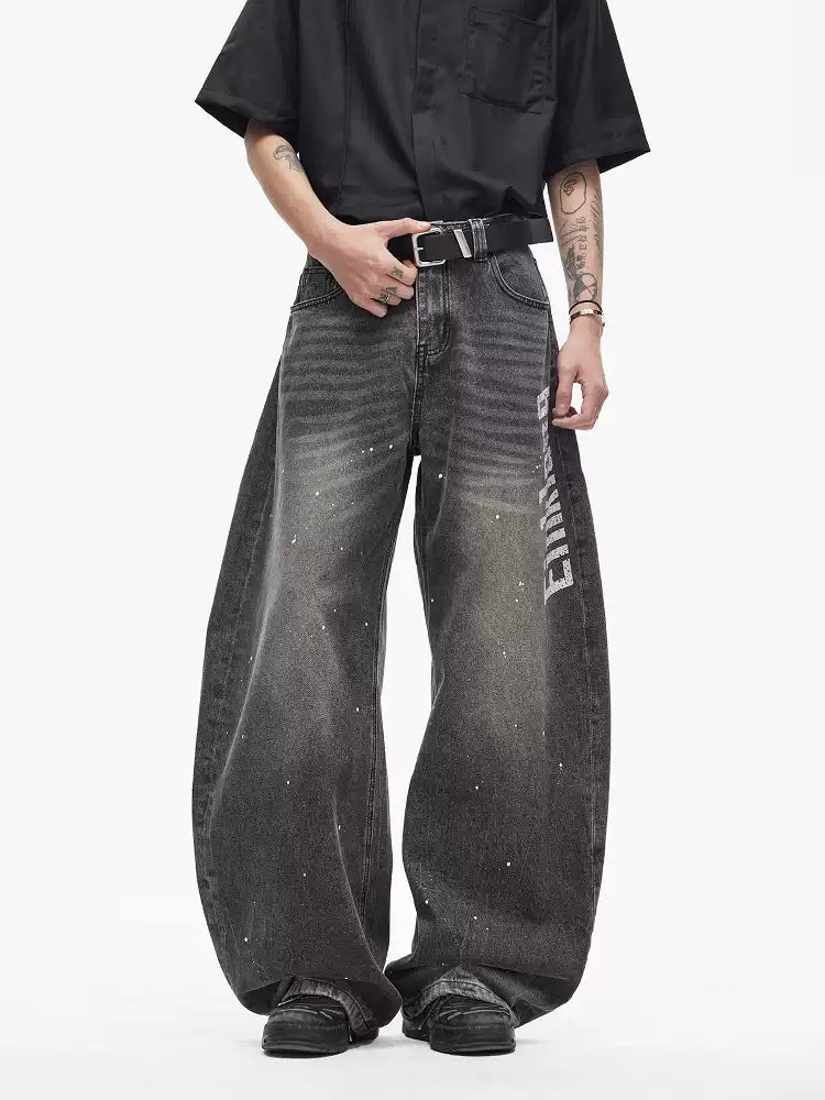 QS415B print denim