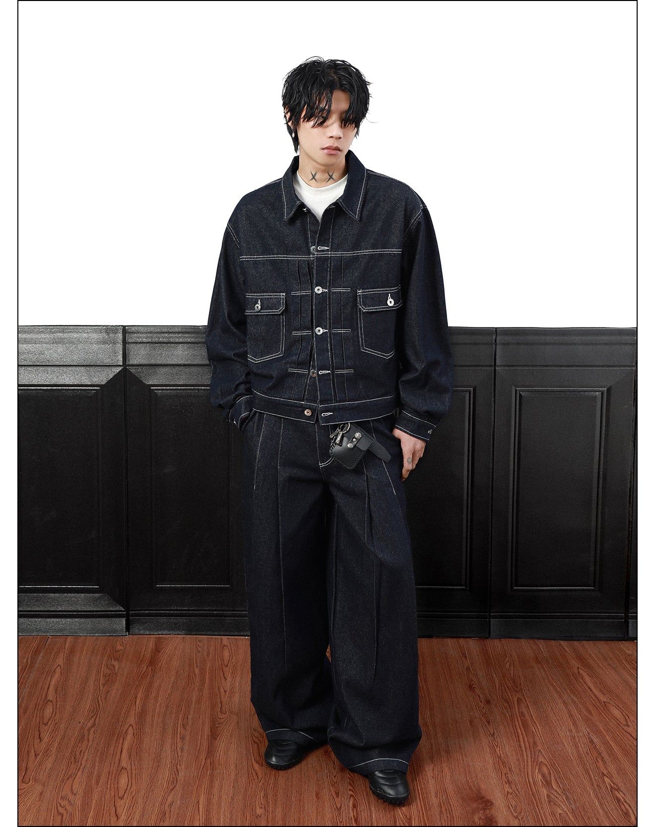 QS328B denim jacket