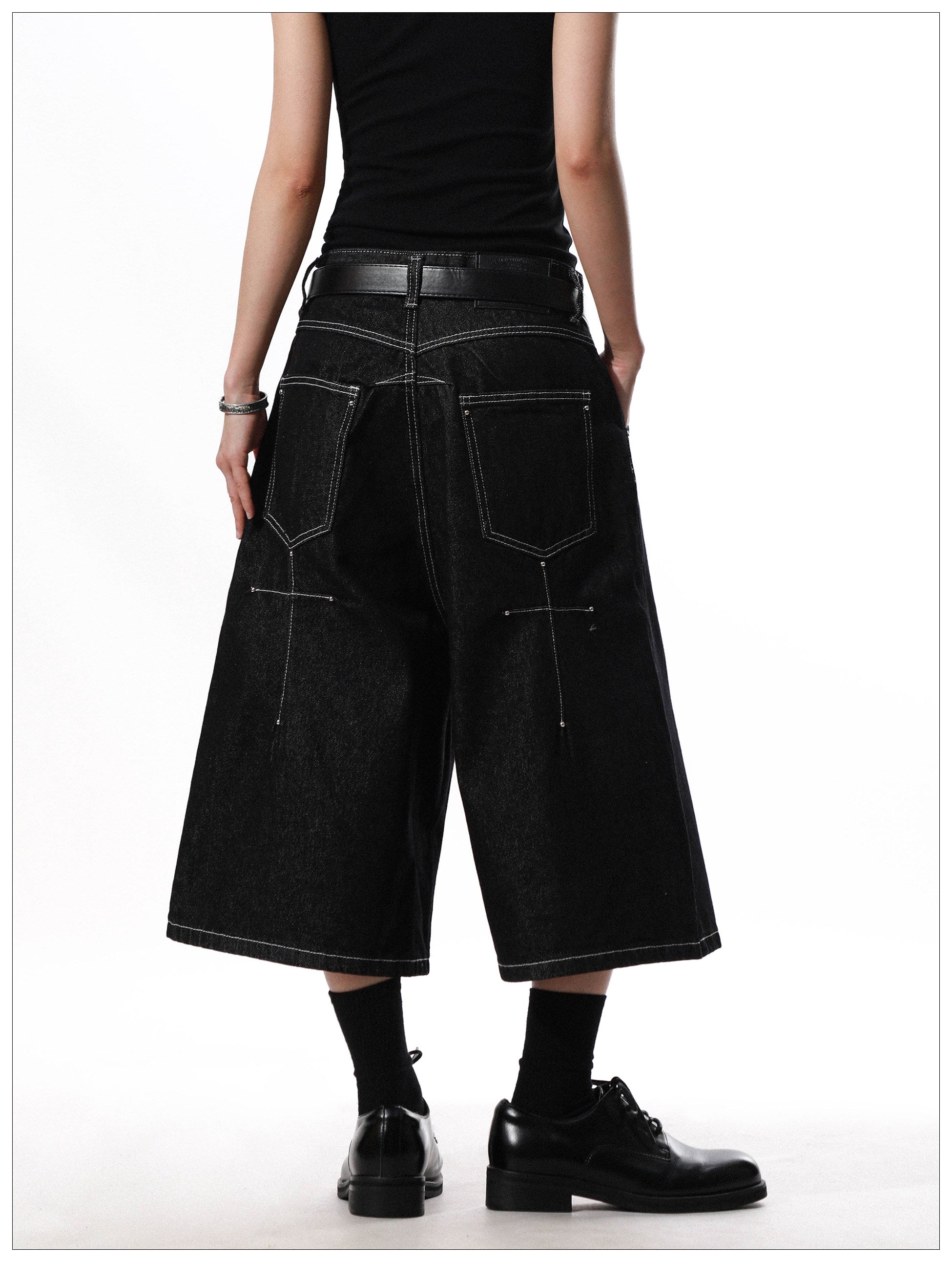 QS809B denim shorts