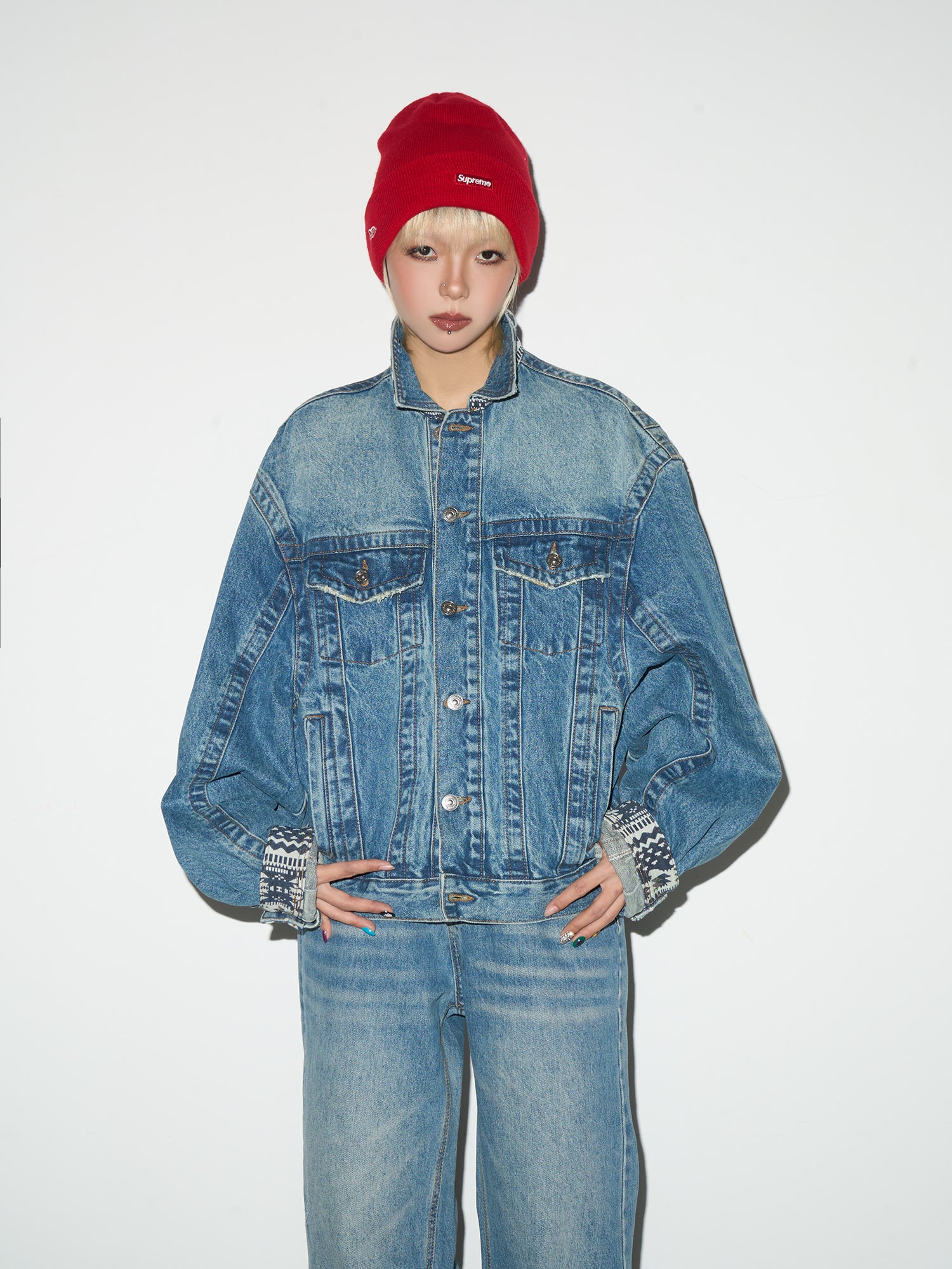 QS285B denim jacket