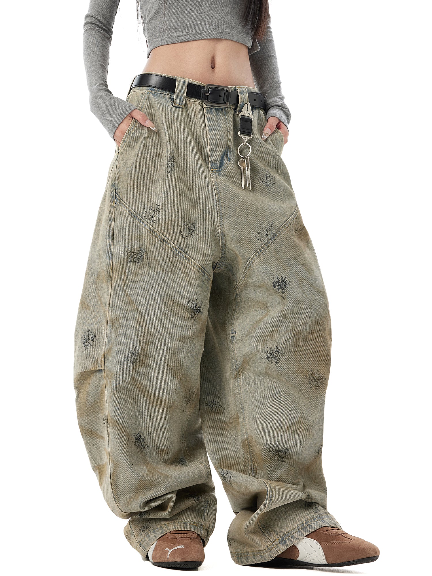 QS247B dirty denim