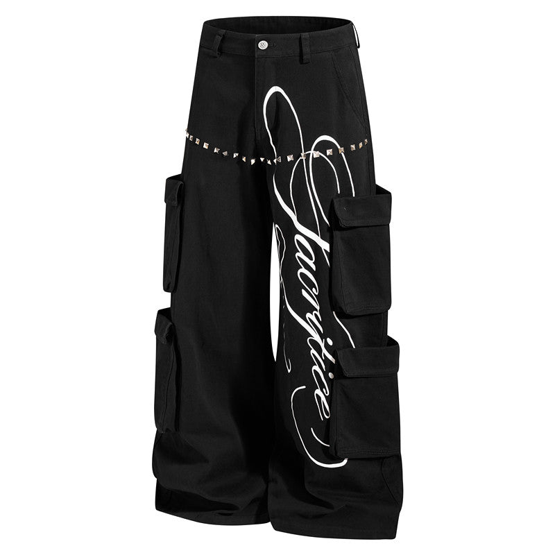 QS892B multi pocket pants
