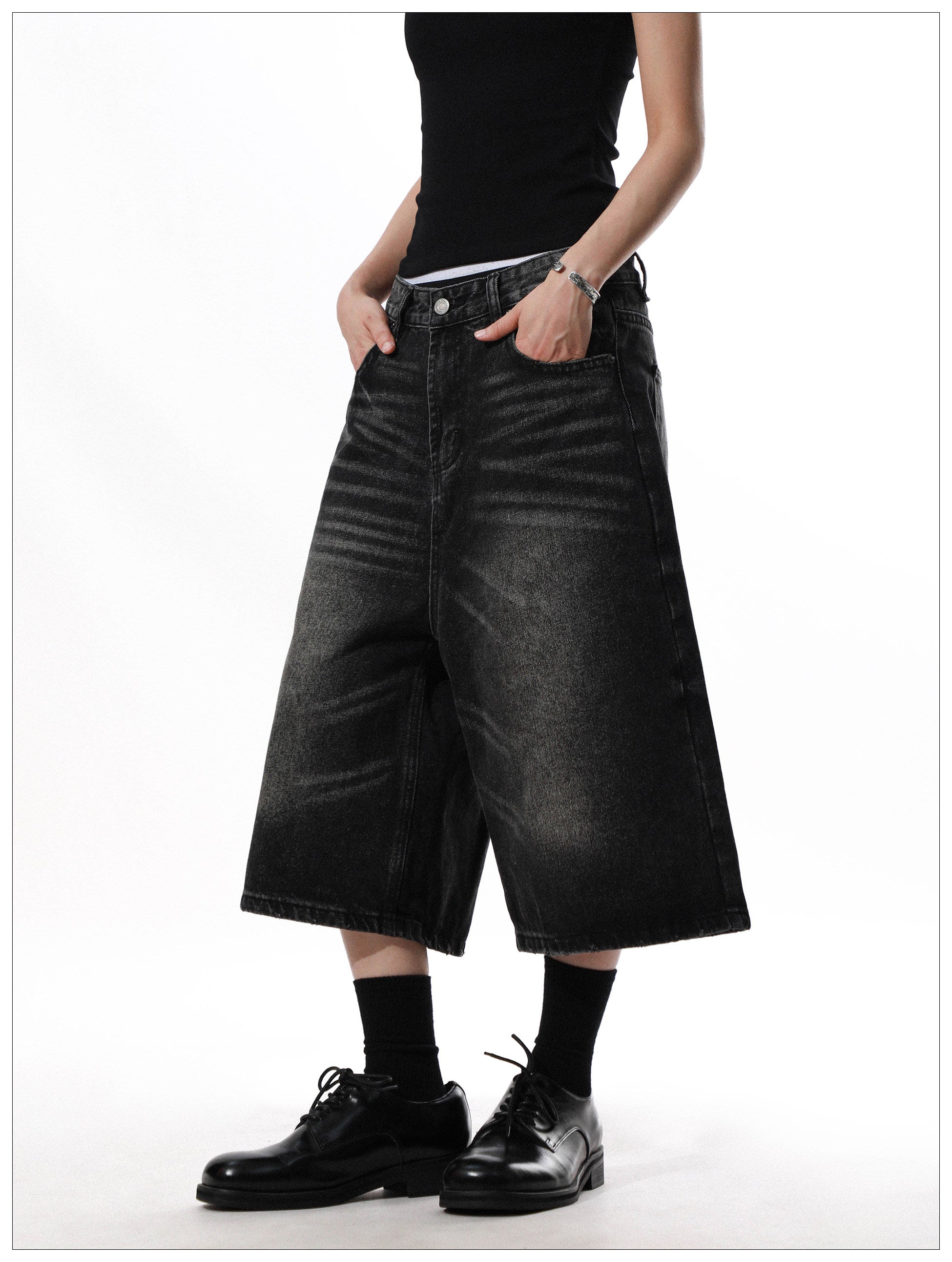 QS816B denim shorts