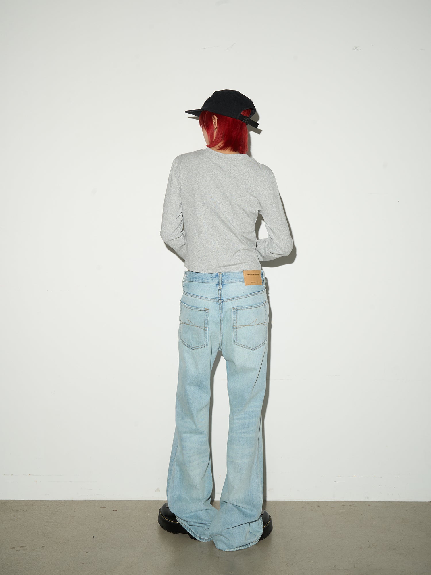 QS580B wash denim