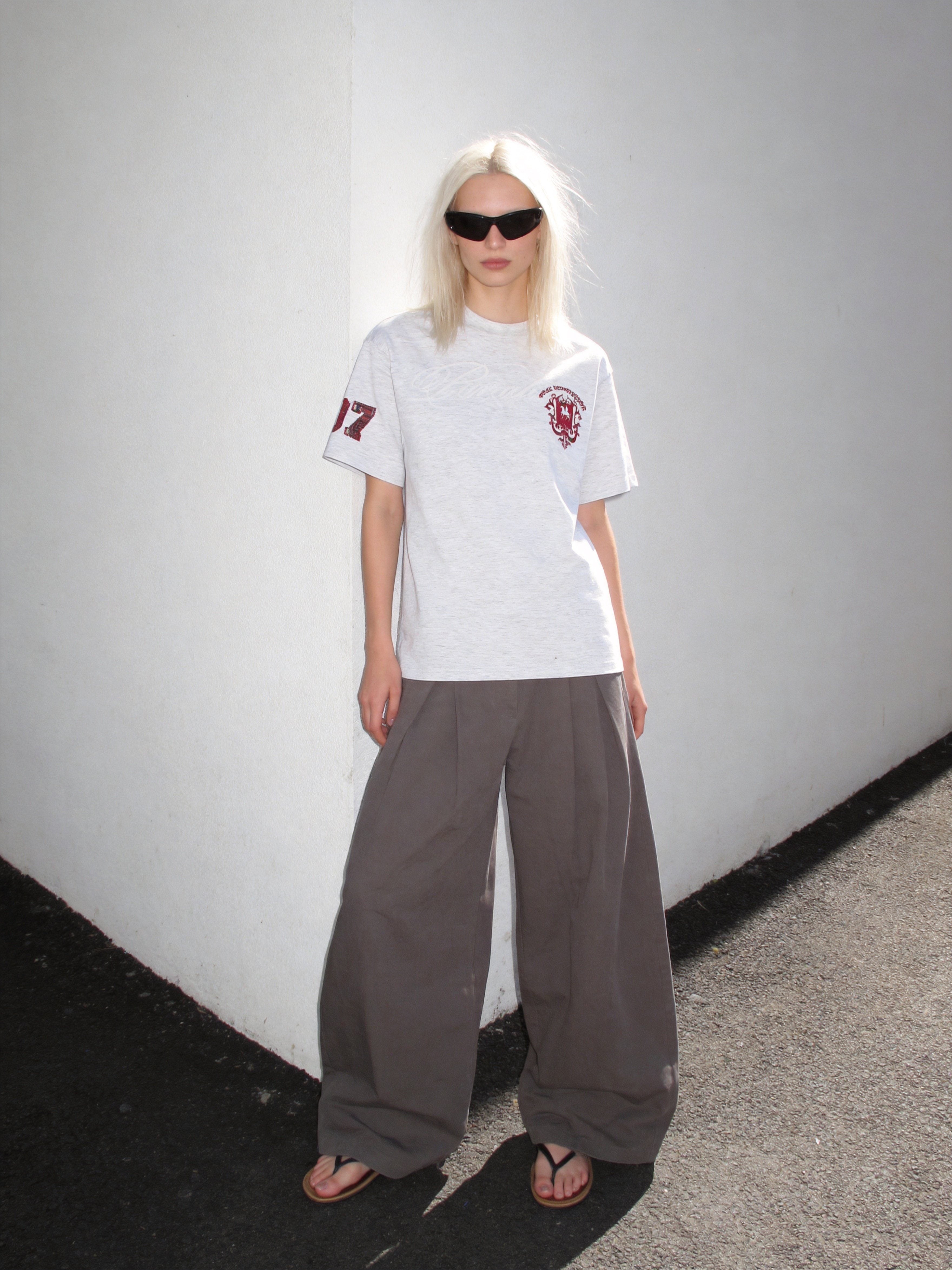 QS805B embroidery tee