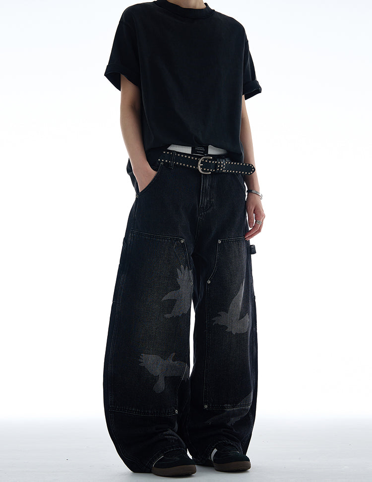 QS401B wide denim