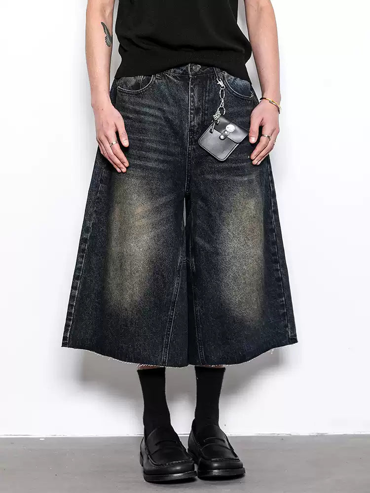 QS435B denim shorts