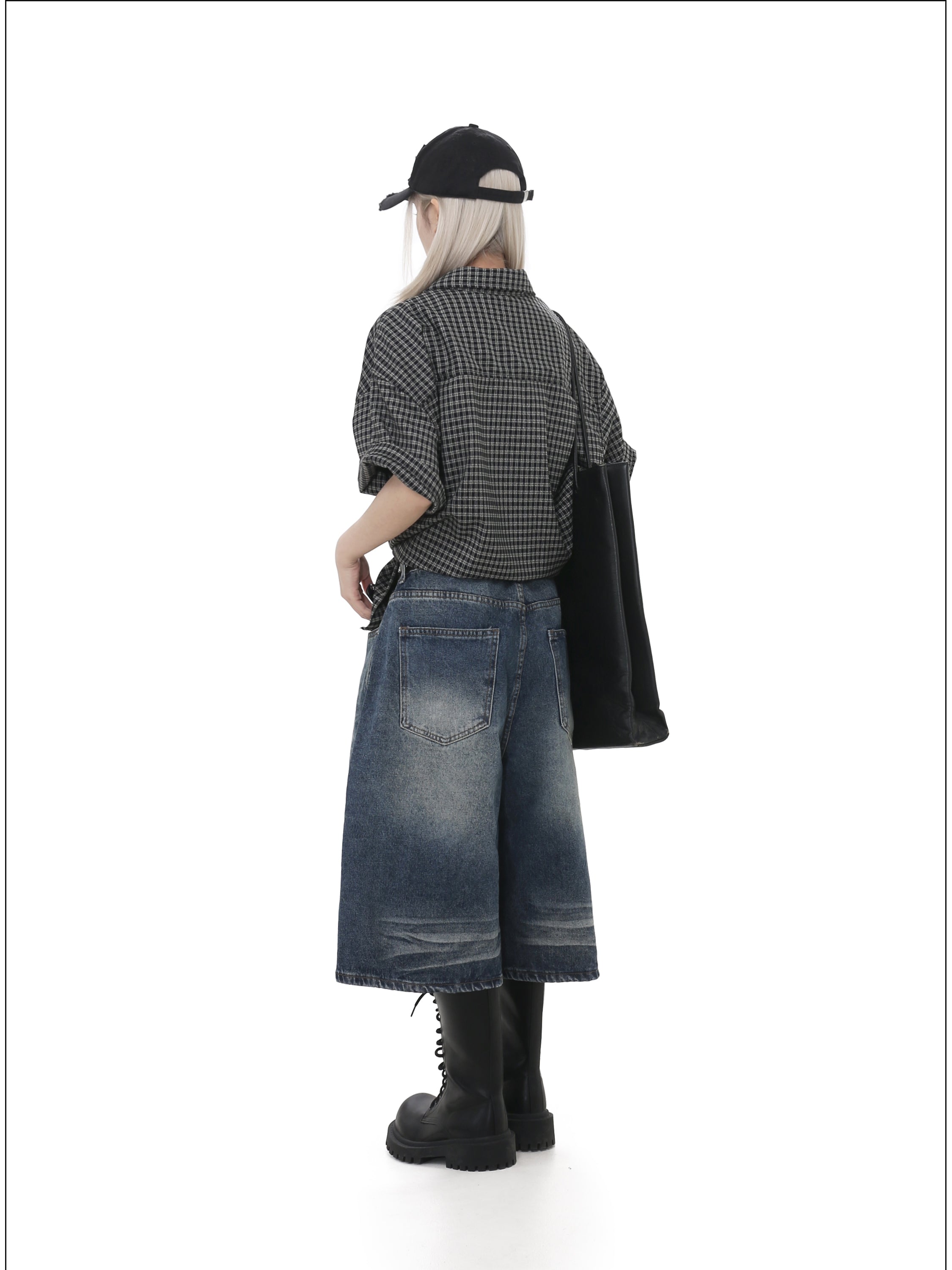 QS448B check shirts