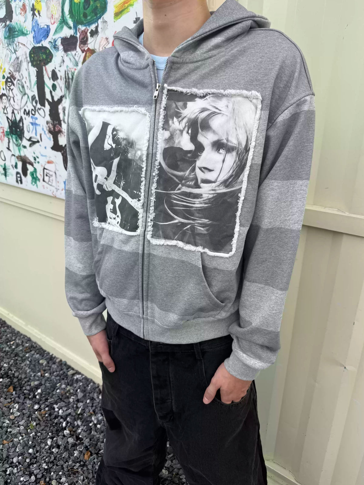 QS918B zip hoodie
