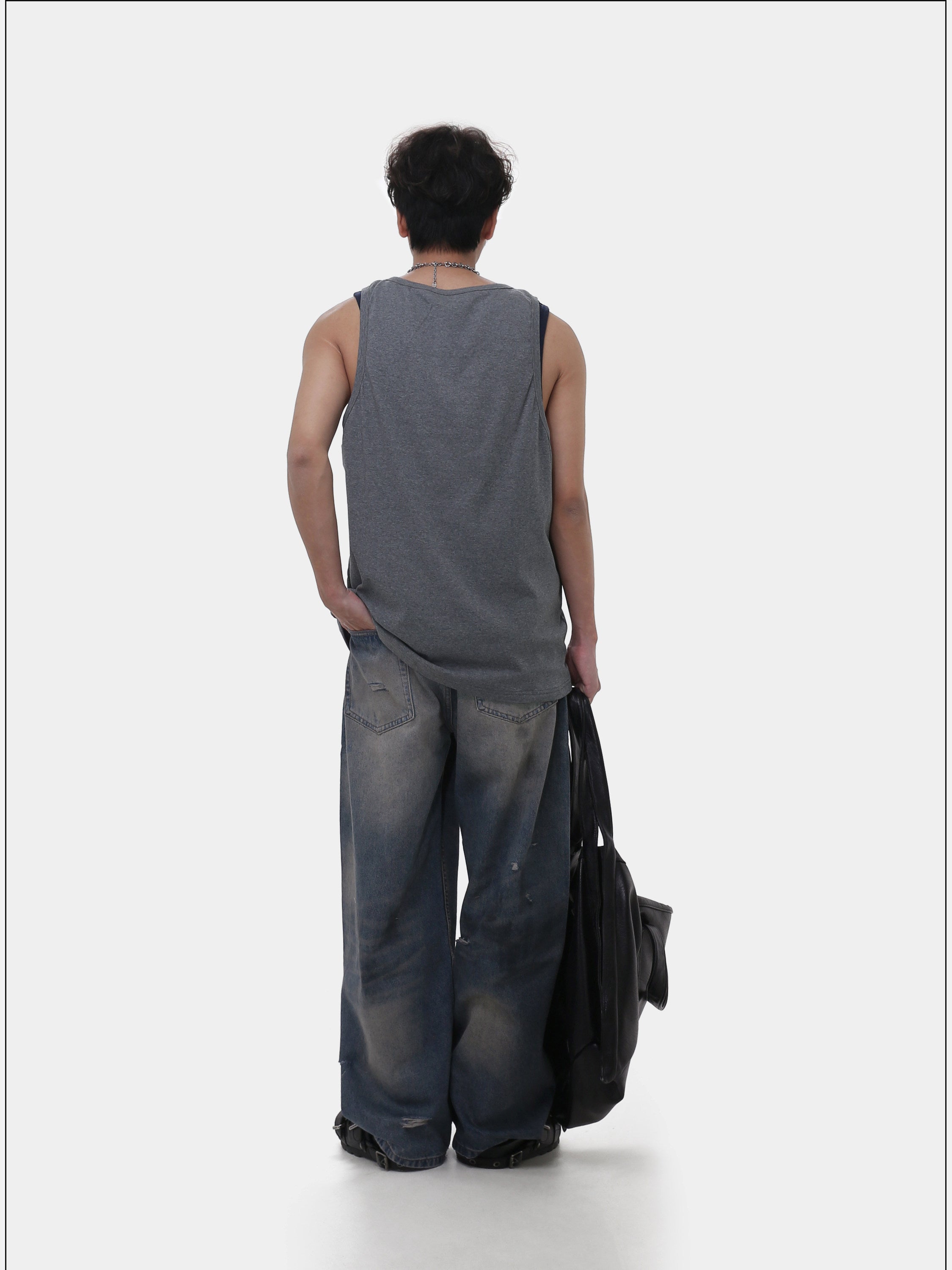 QS769B wash denim