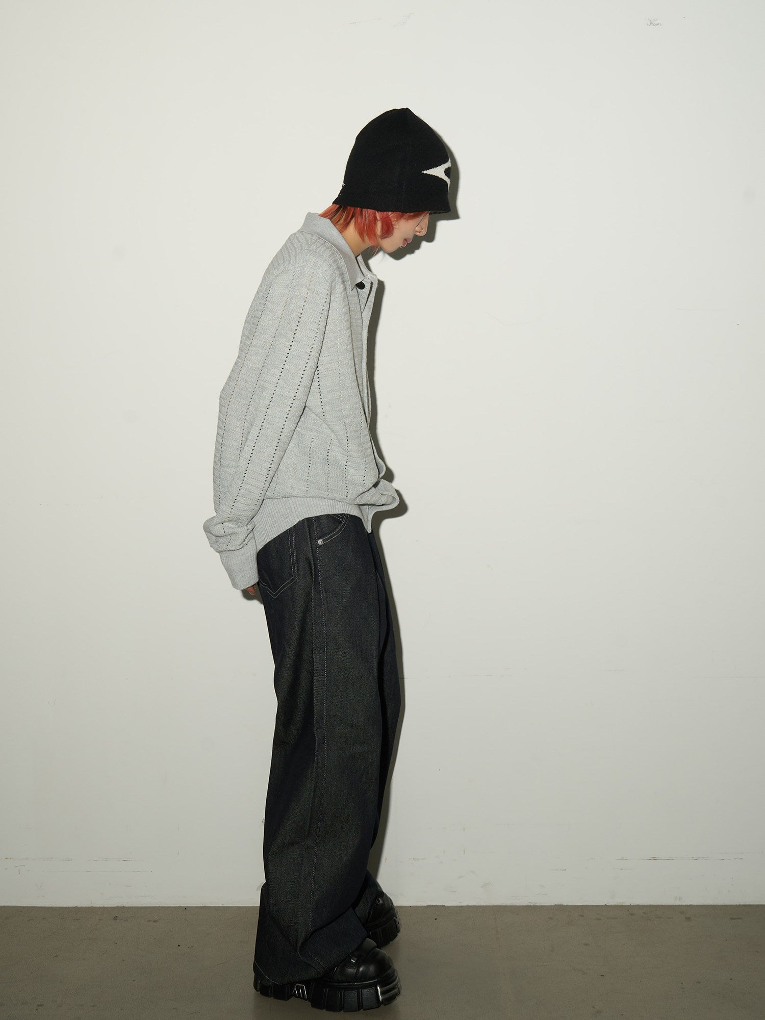 QS704B rigid denim