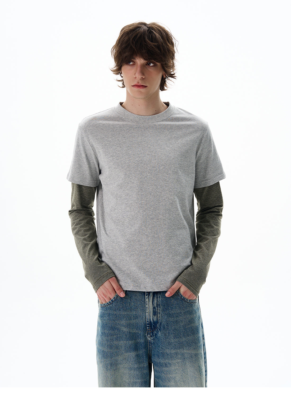 QS444B layered L/S tee