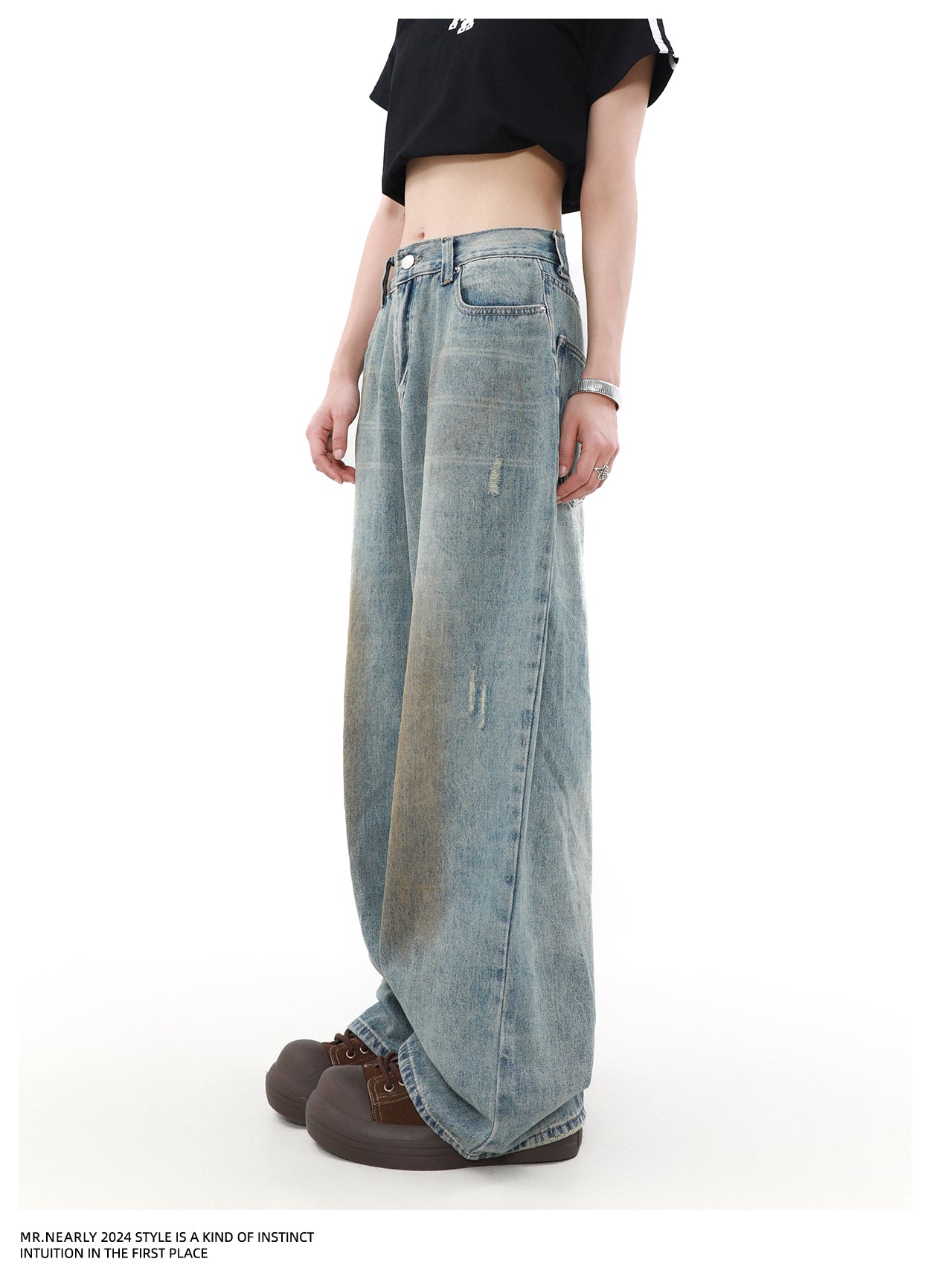 QS527A dirty denim