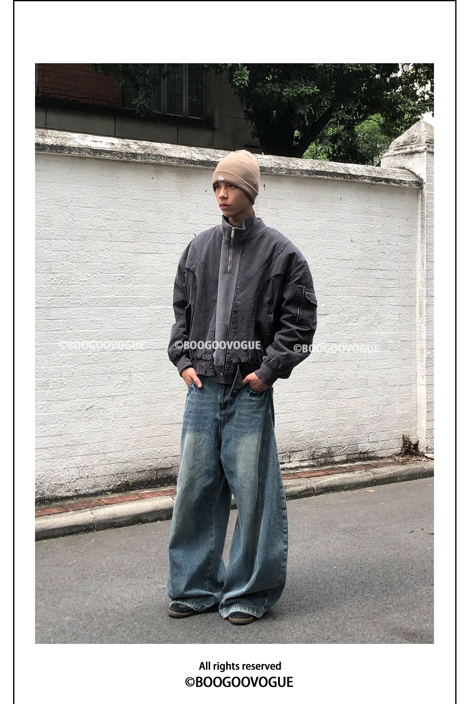 QS253B wash denim