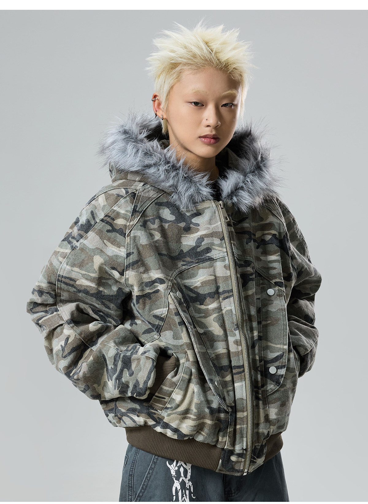 QS666B camouflage jacket