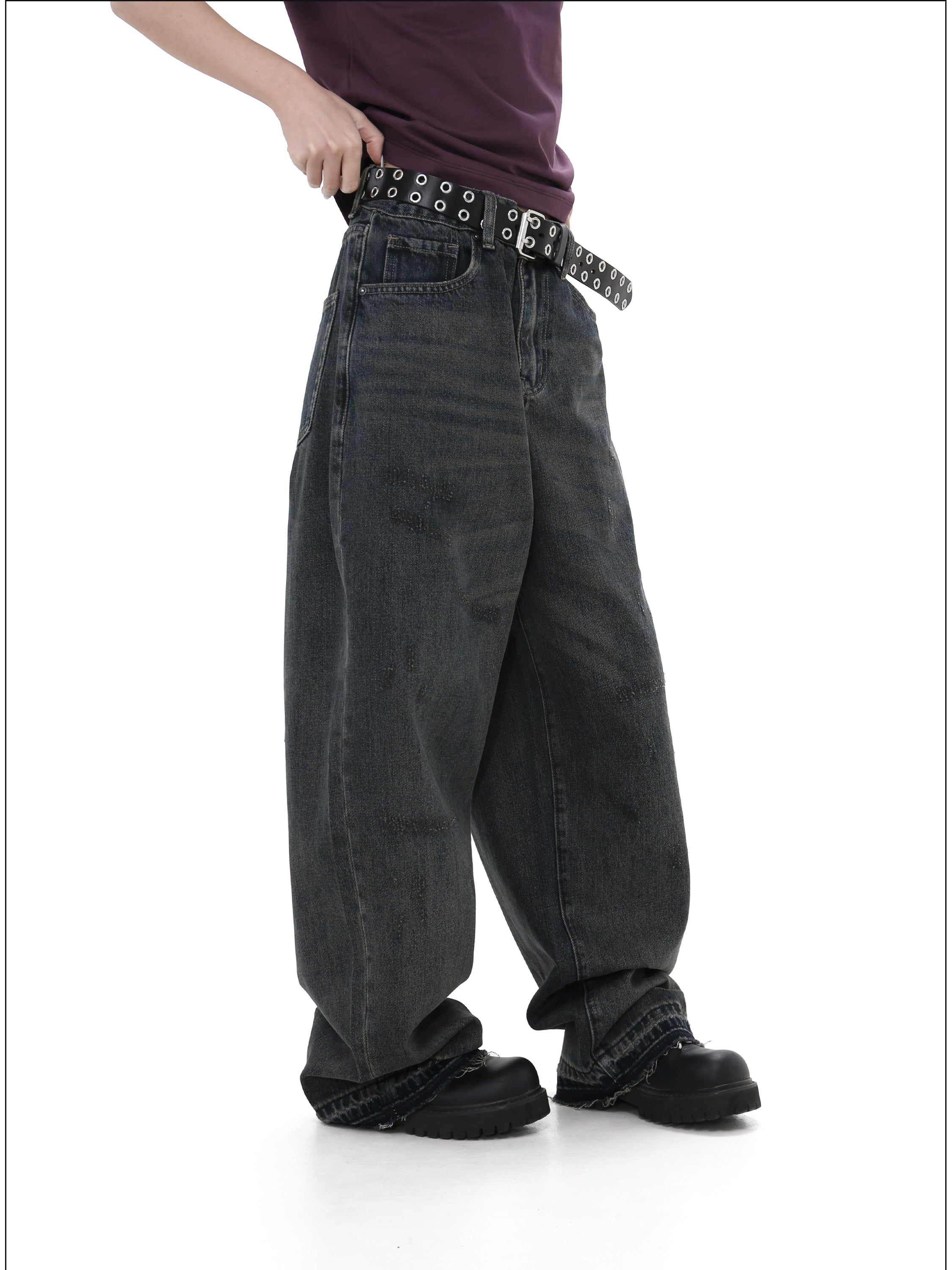QS354B loose denim