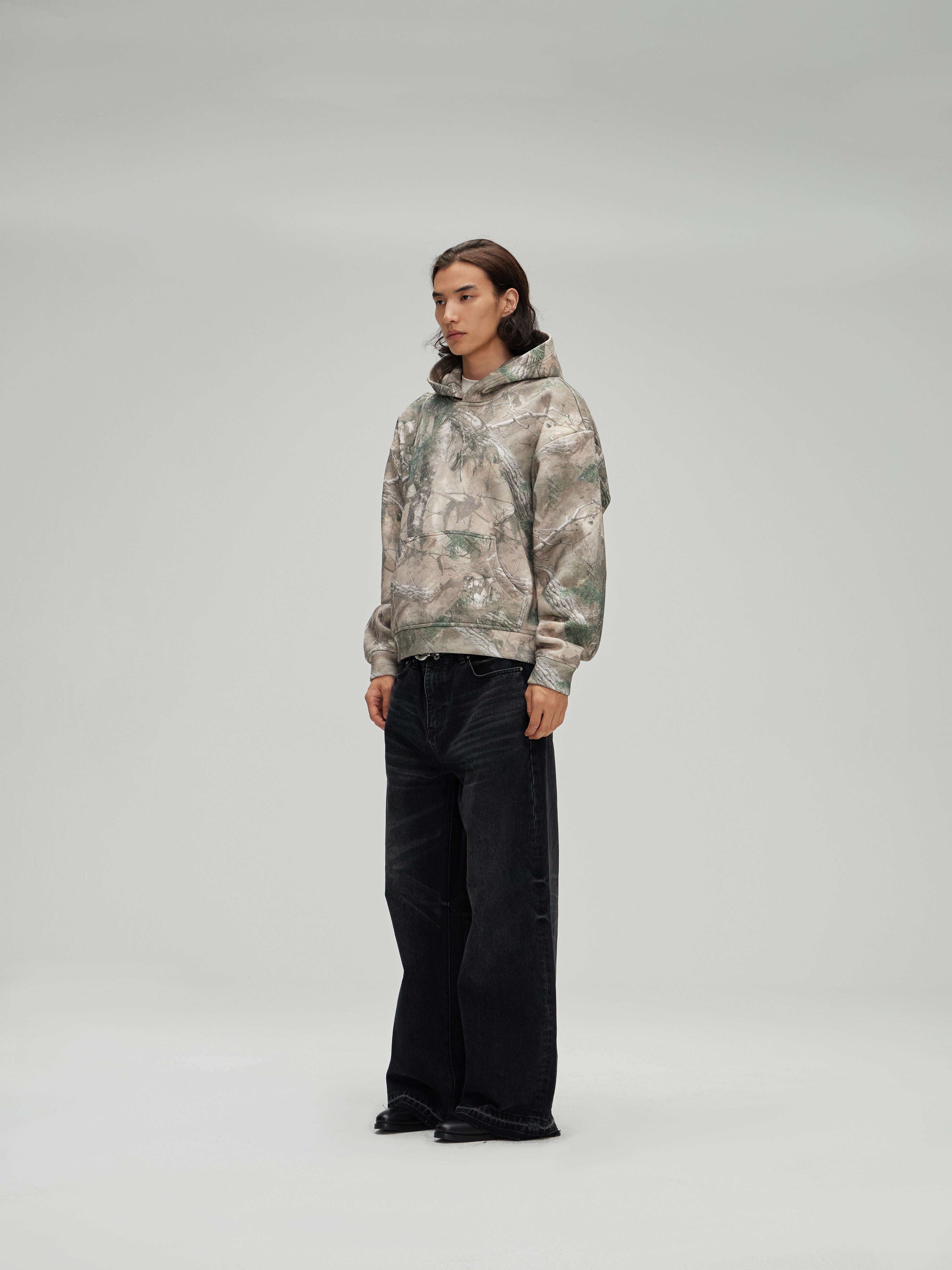 QS322B real tree hoodie