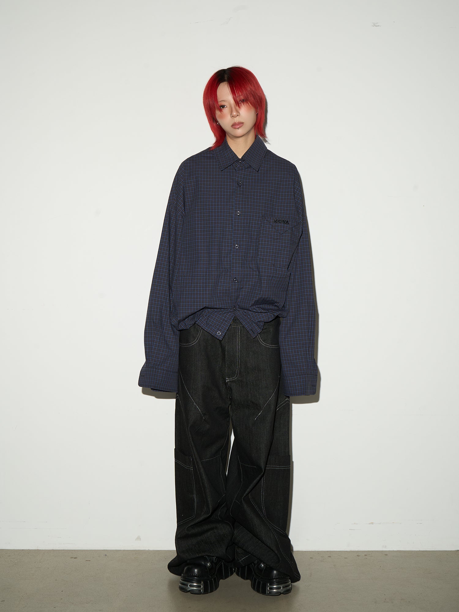 QS570B wide denim