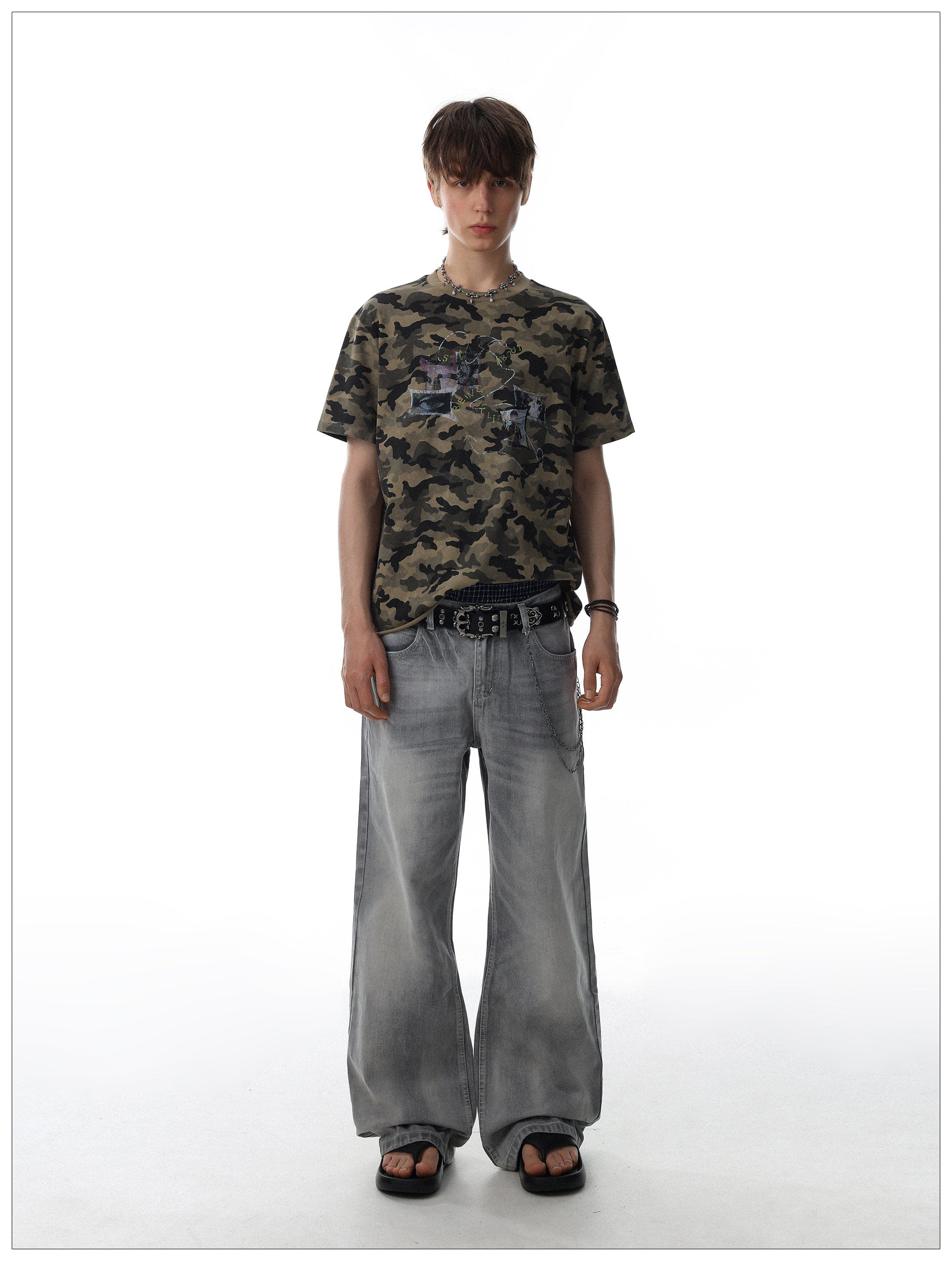 QS781B camouflage tee