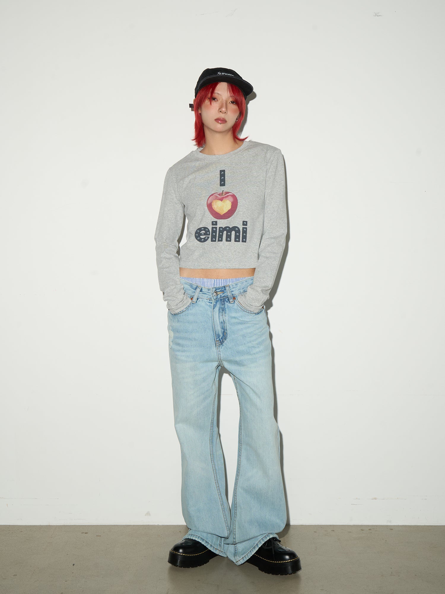 QS580B wash denim