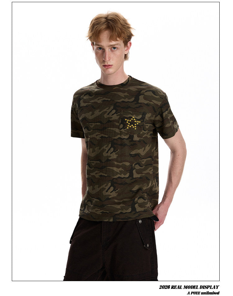 QS854B camouflage tee