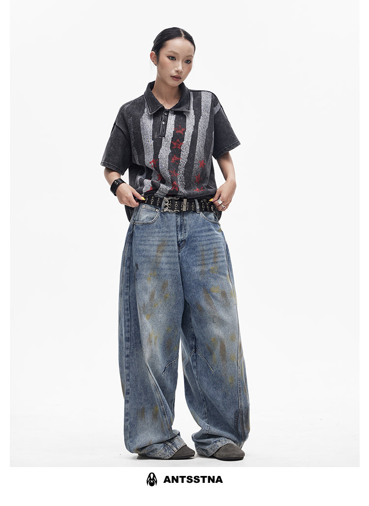 QS414B dirty denim