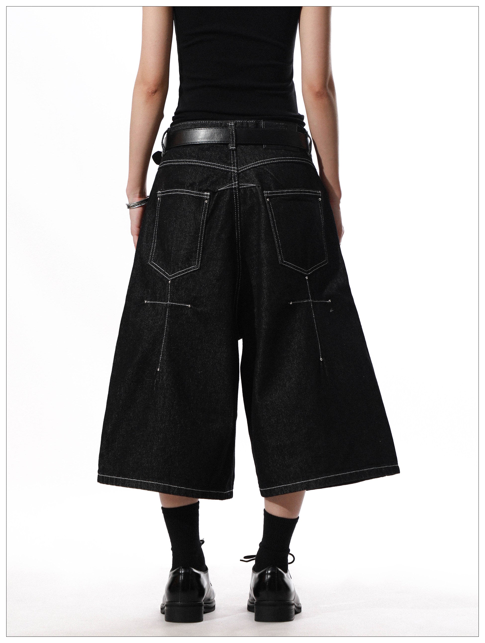 QS809B denim shorts
