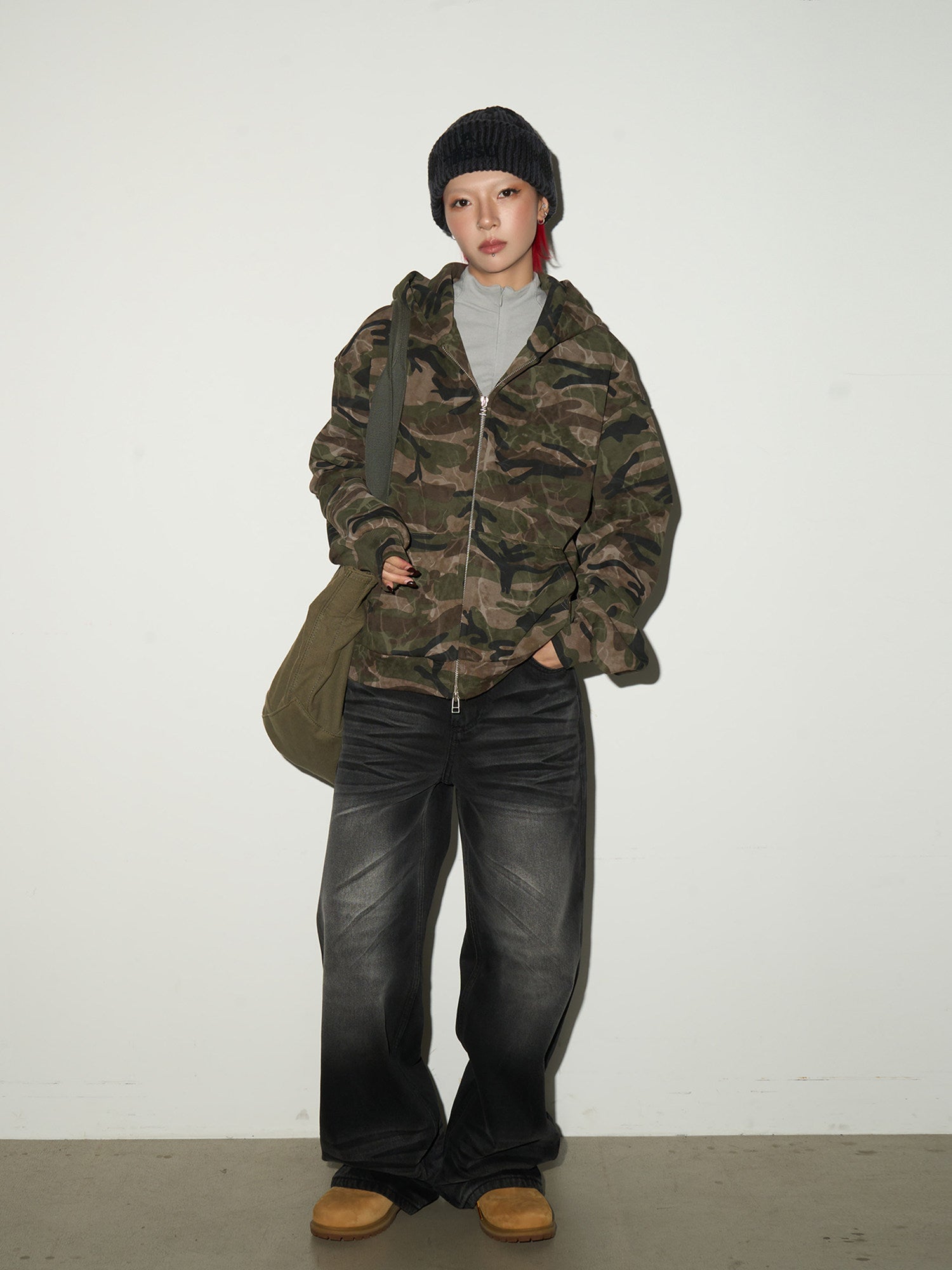 QS740B wash denim