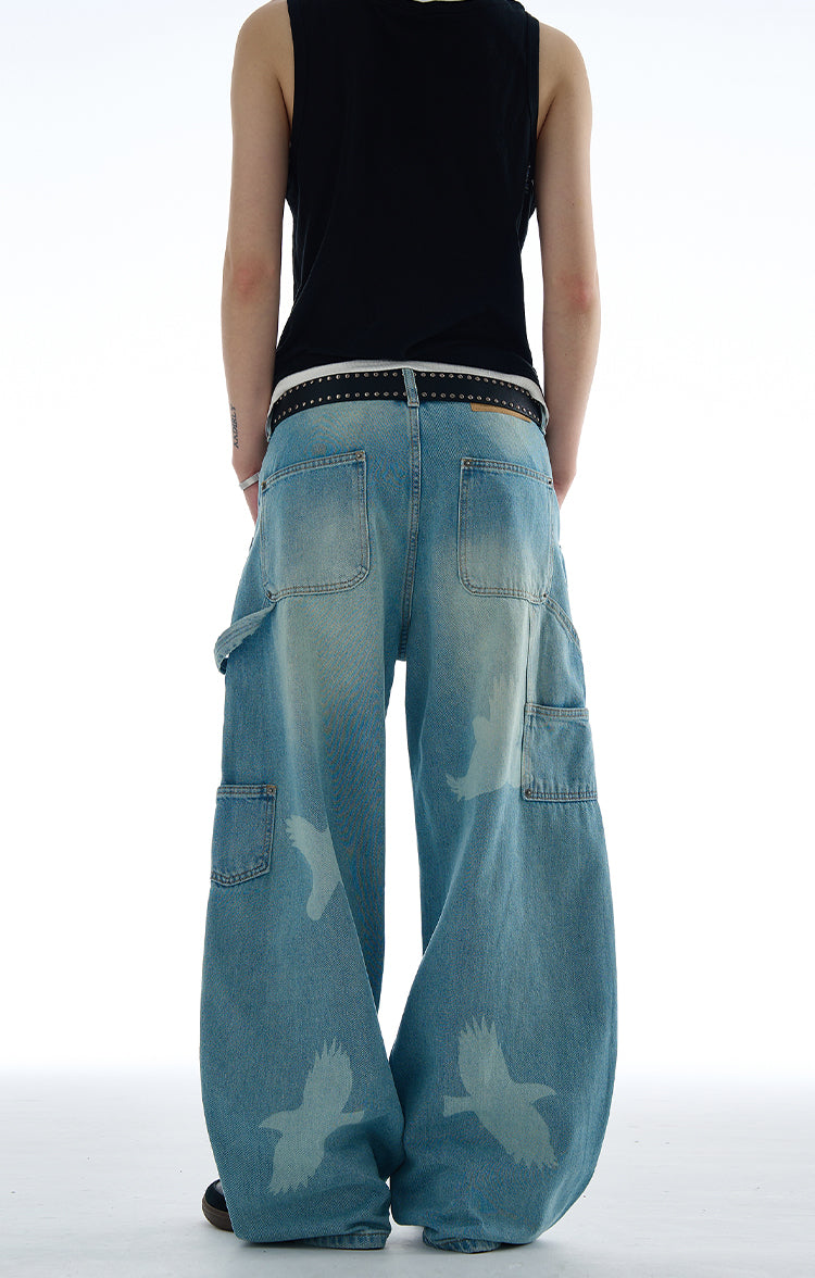 QS401B wide denim