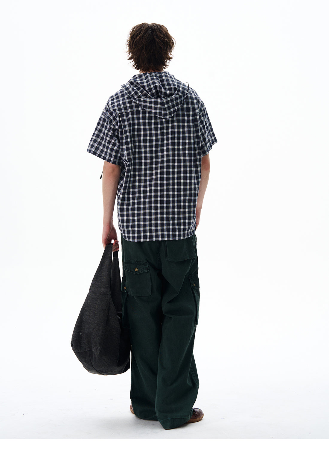 QS418B check shirts