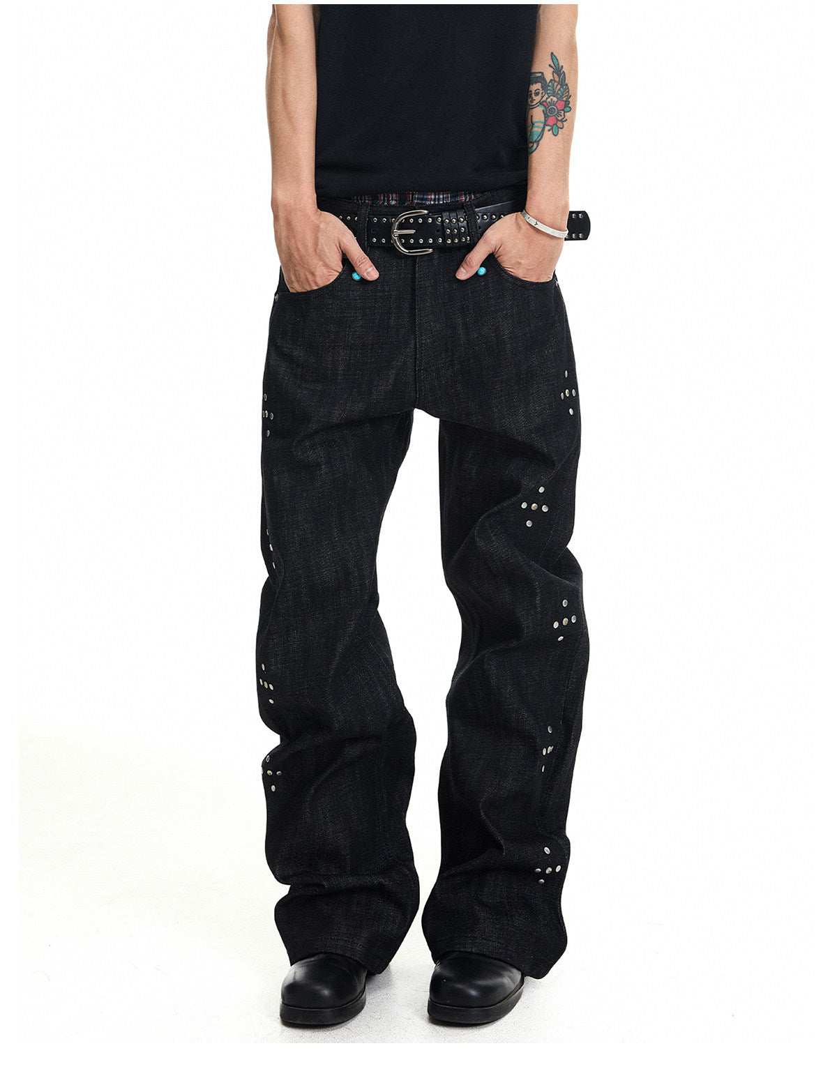 QS832B rigid denim