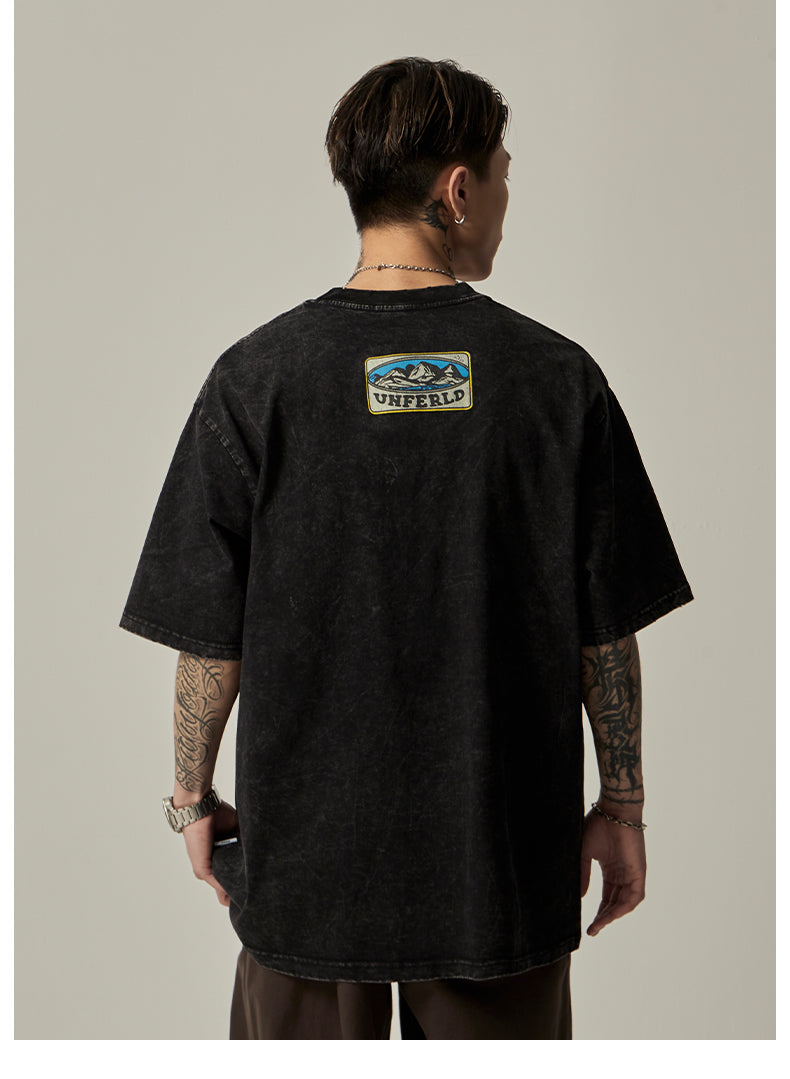 QS620A retro wash tee
