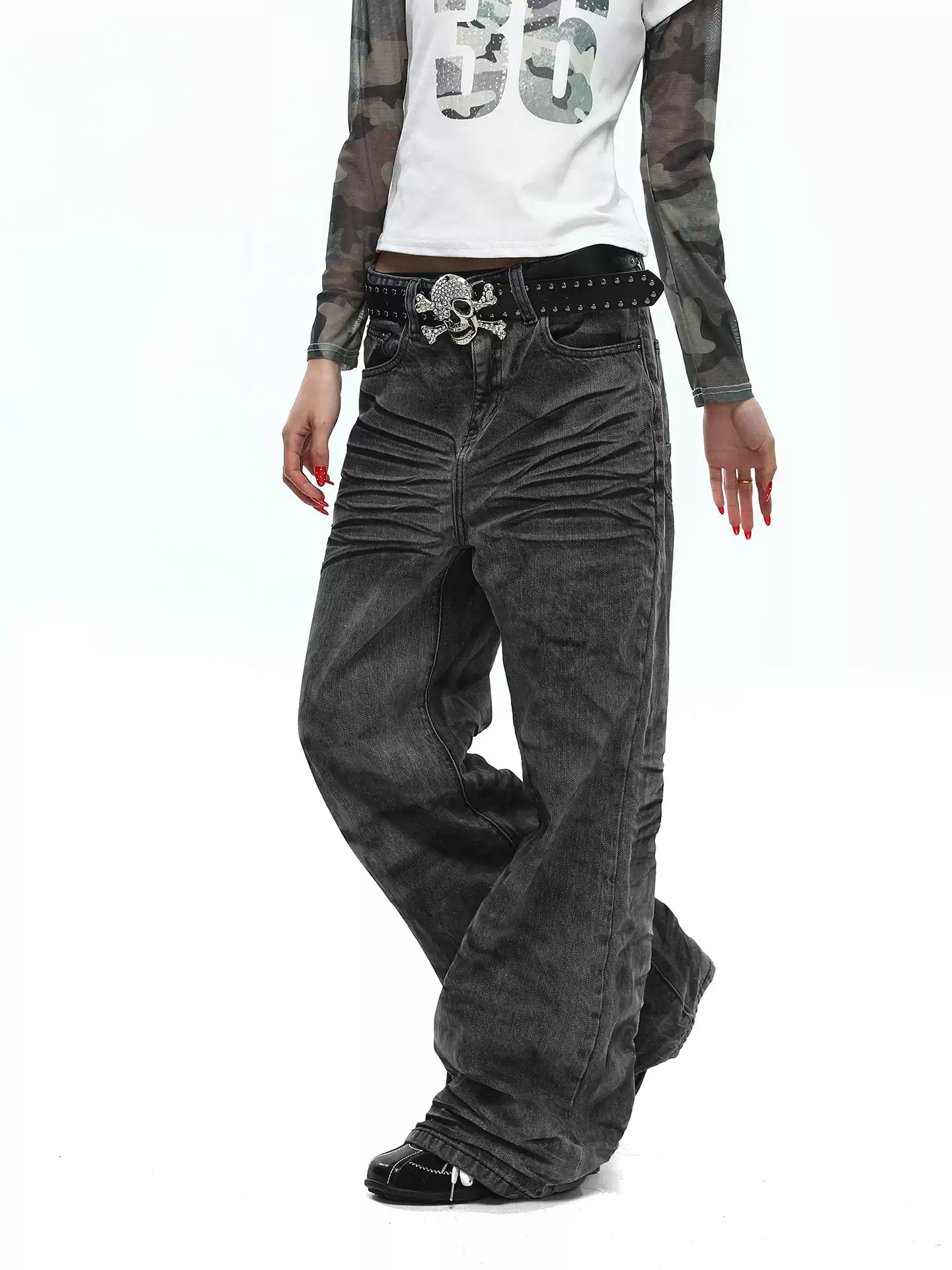 QS680B dirty denim