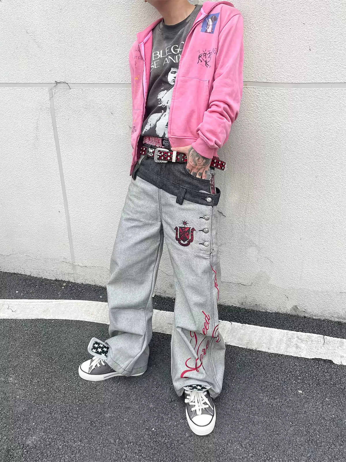QS934B loose denim