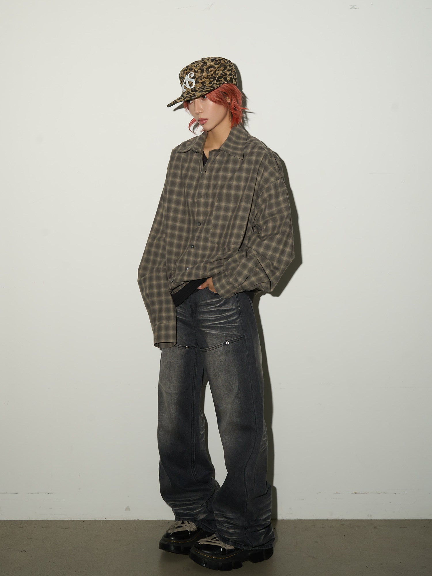 QS705B wash denim