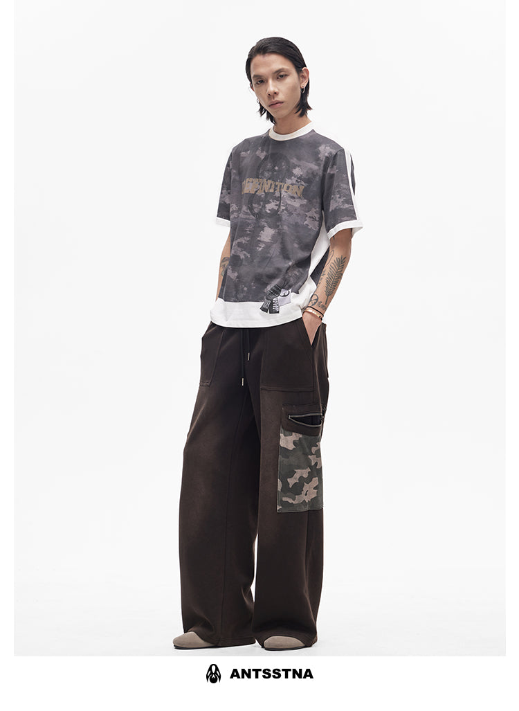 QS441B camouflage tee