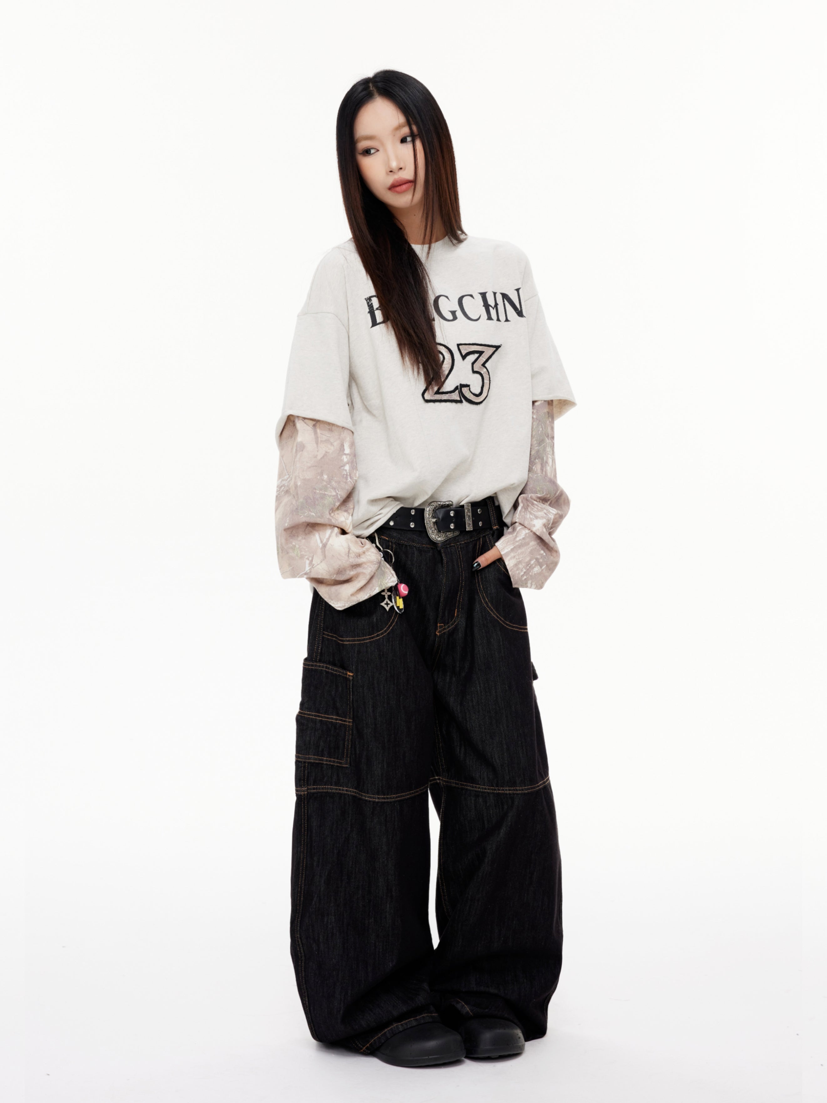 QS267B layered L/S tee