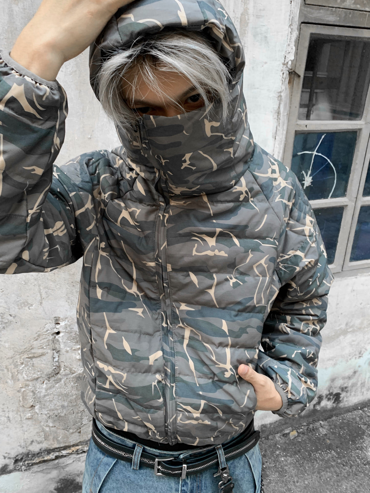 QS948B camo jacket