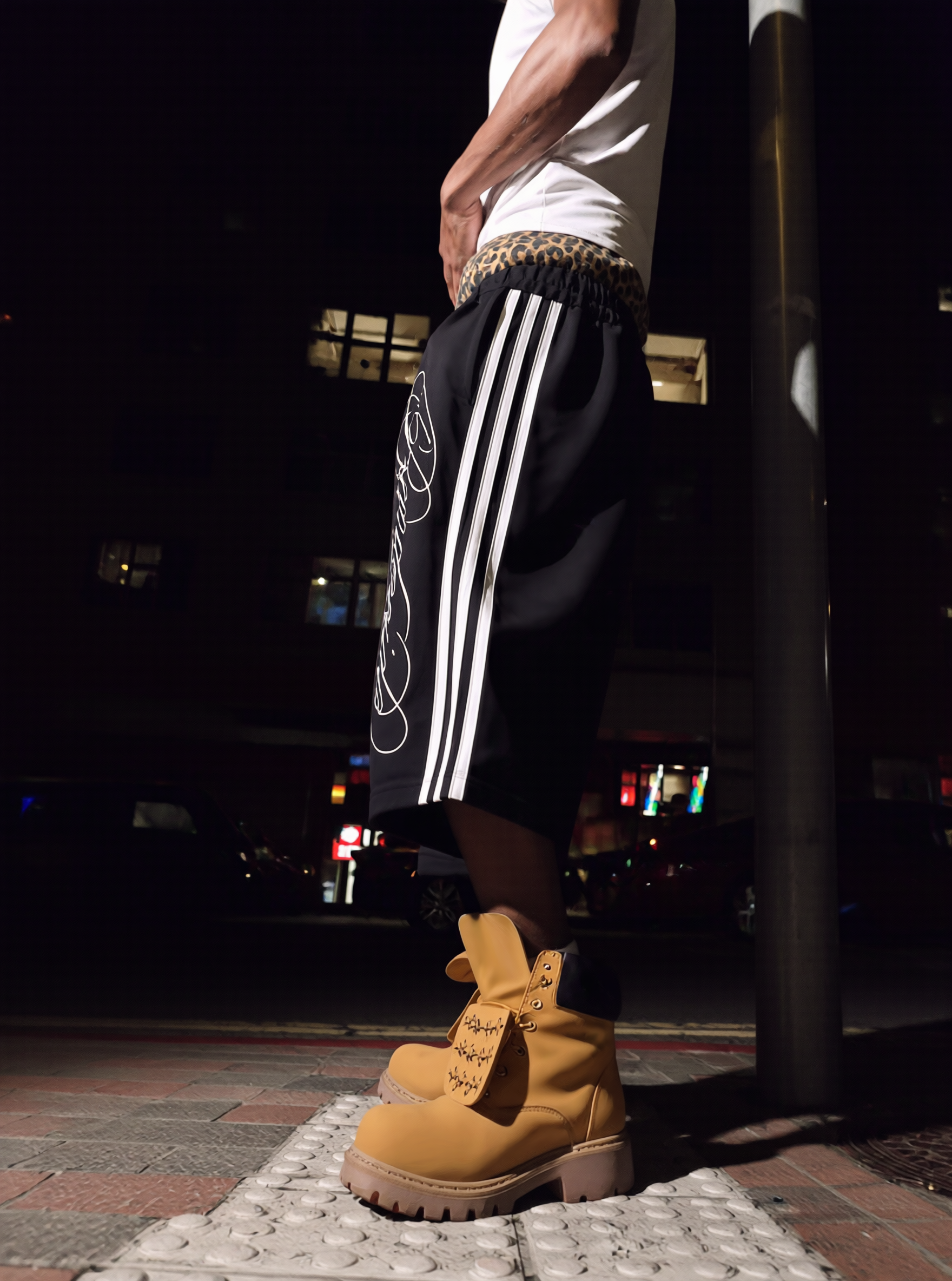 QS870B double waist shorts