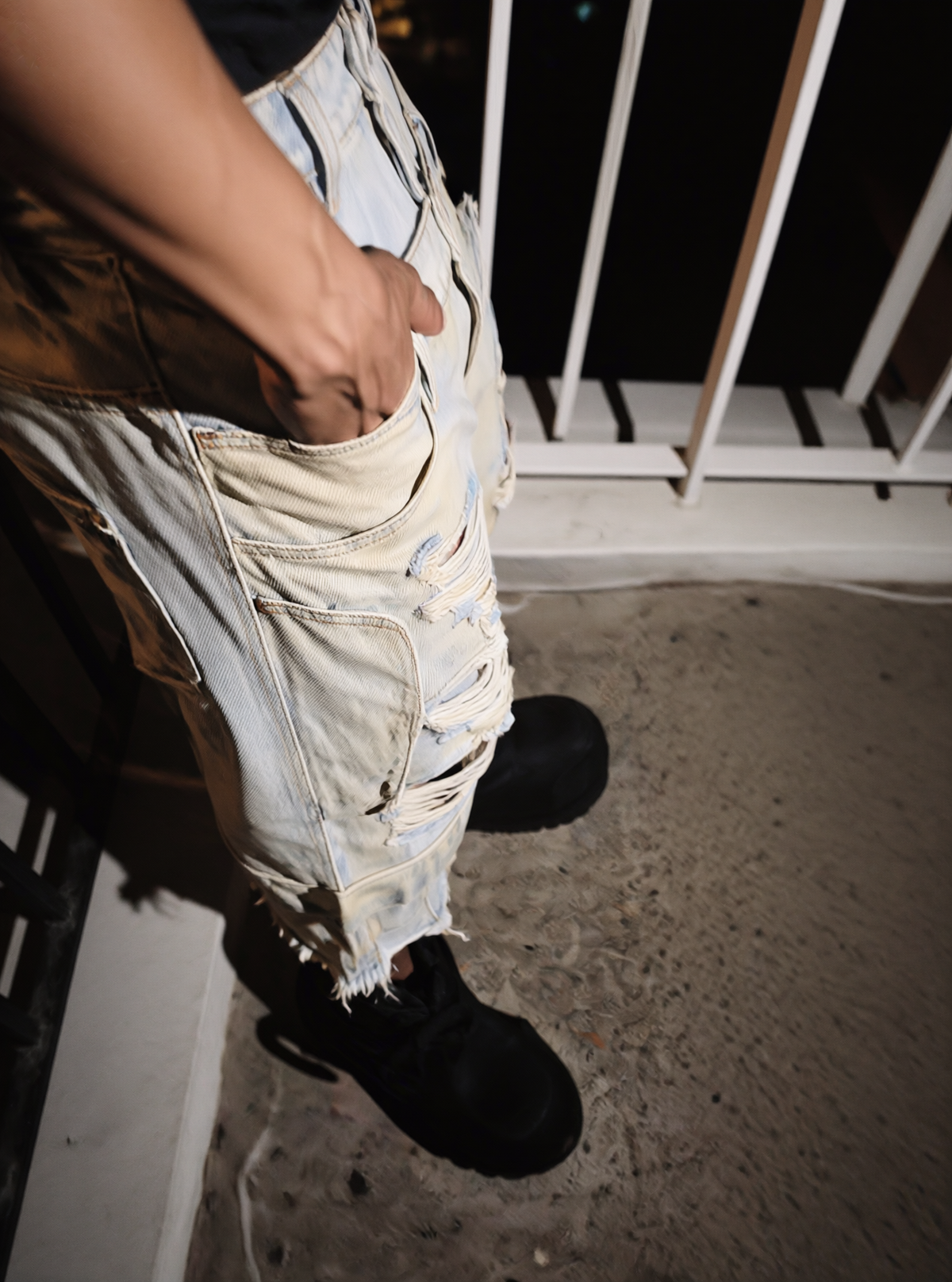 QS878B double waist shorts