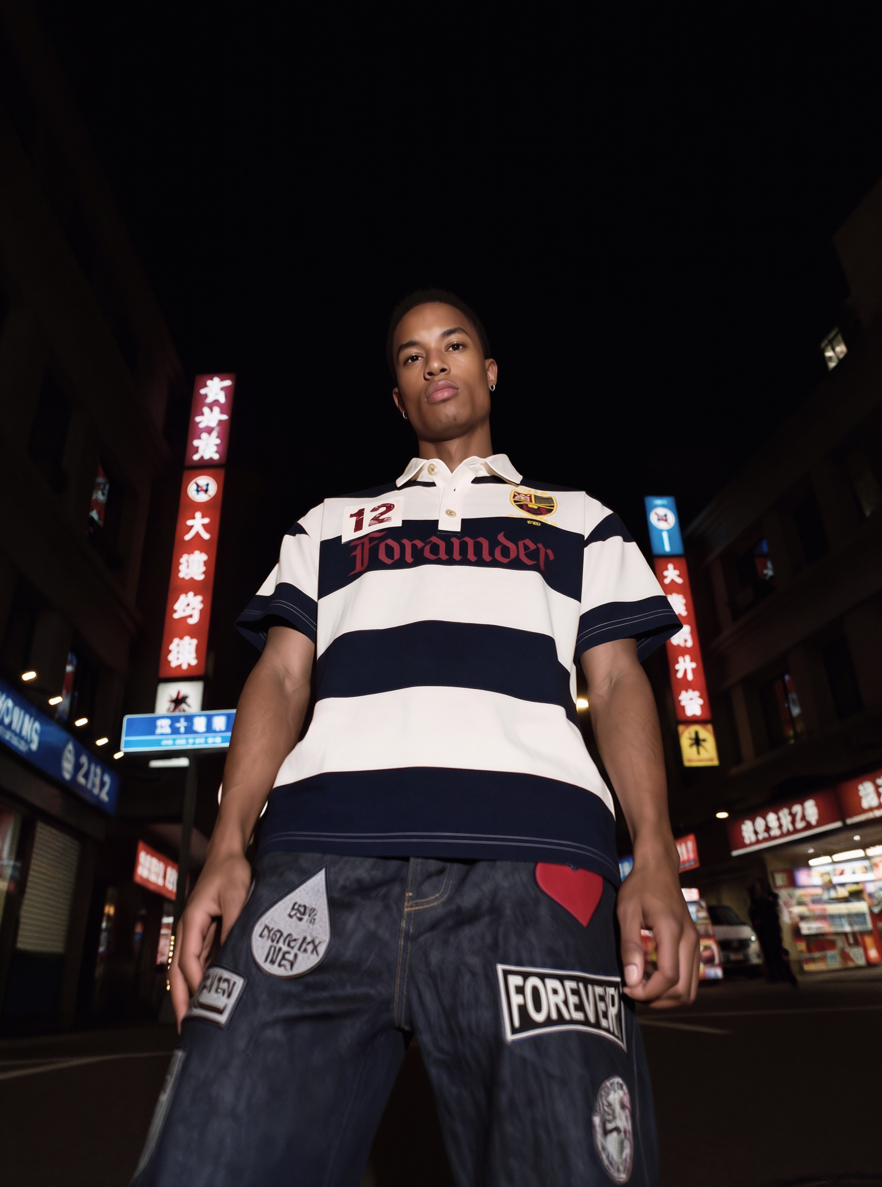 QS884B polo tops
