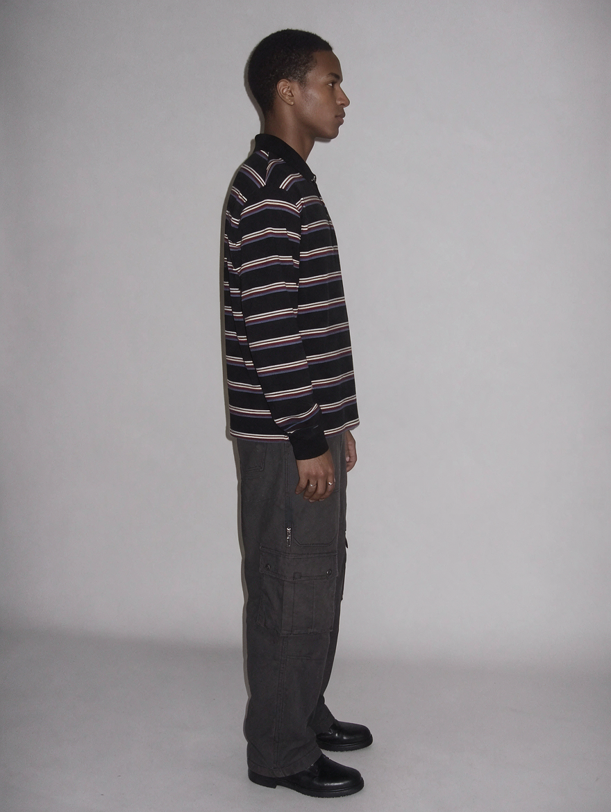 QS885B L/S polo