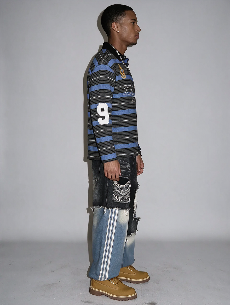 QS889B L/S polo