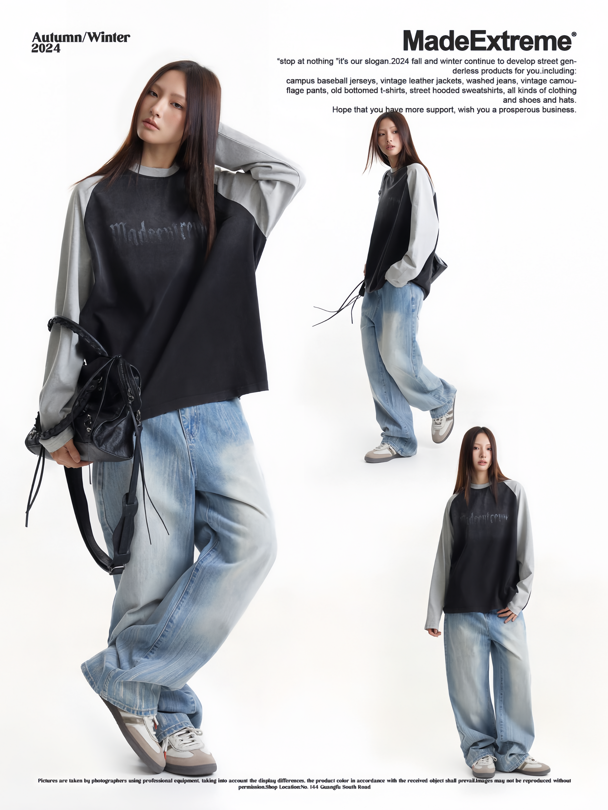 QS797A raglan L/S tee