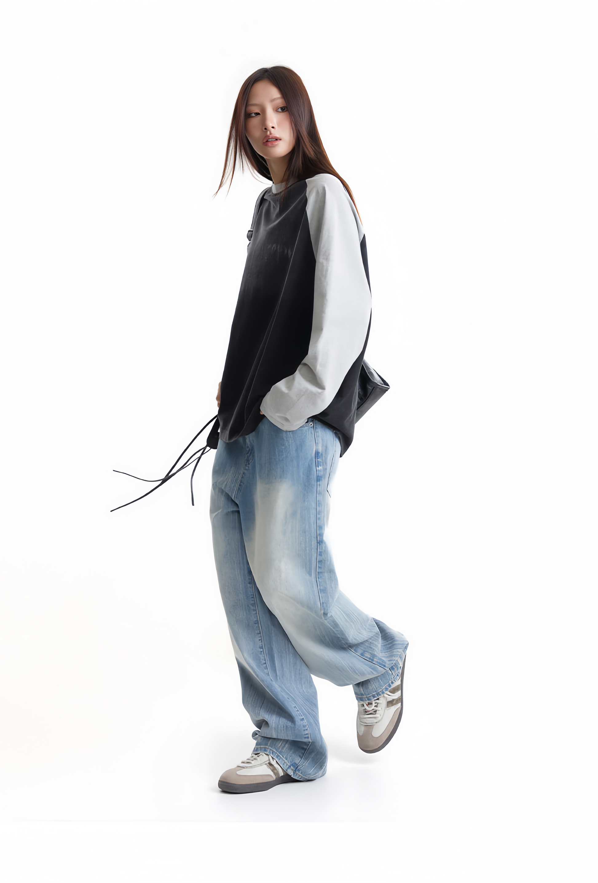 QS797A raglan L/S tee