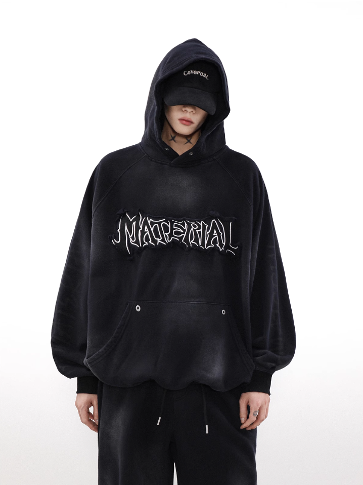 QS154A "MATERIAL" hoodie