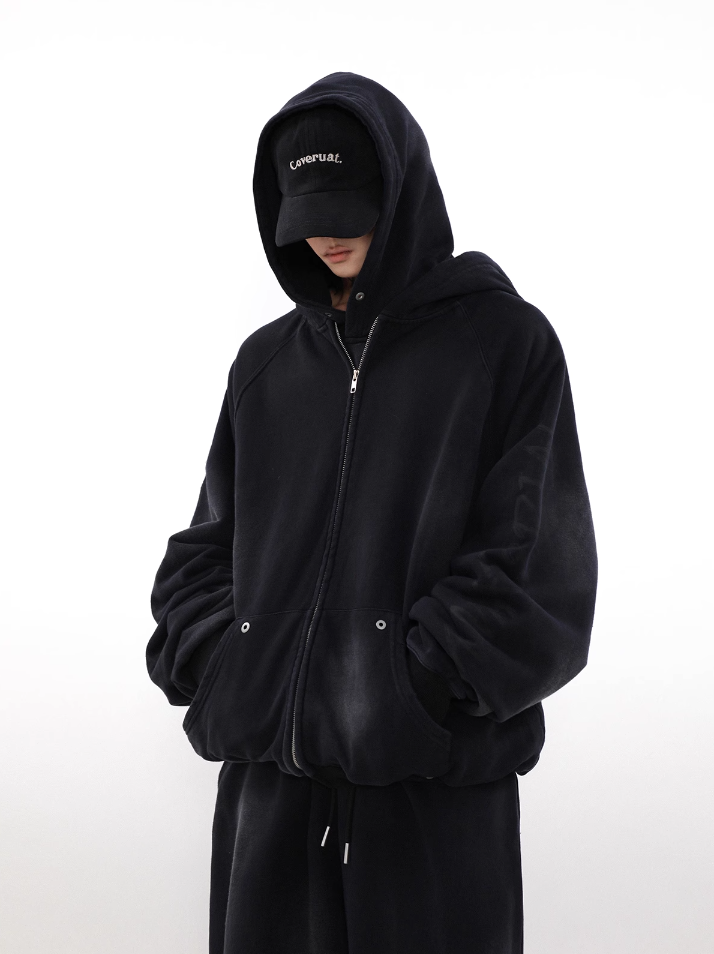 QS155A zip hoodie