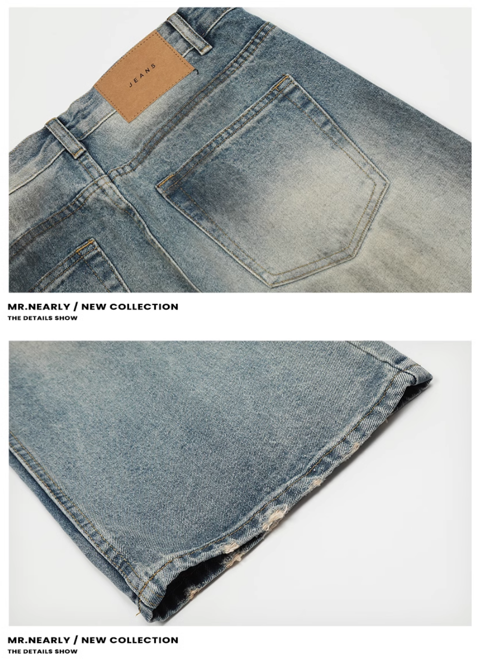 QS703A wash denim